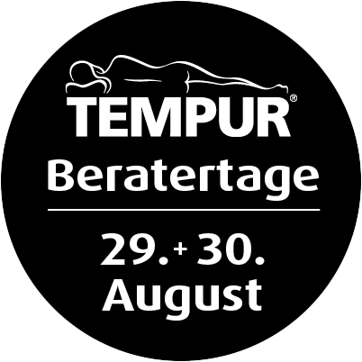 TEMPUR Beratertage am 29. und 30. 8. 2025
