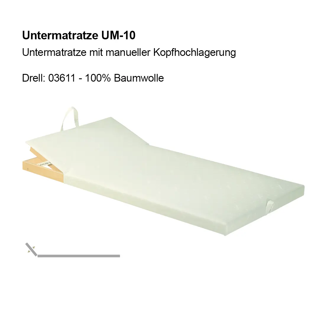 verstellbare Schramm Untermatratze UM-10
